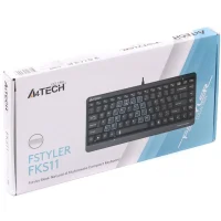 Клавиатура A4Tech Fstyler FKS11 (черный/серый) фото 3